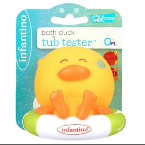 Infantino Bath Duck Tub Tester, 6-12 Months, Multicolor, 1-Piece